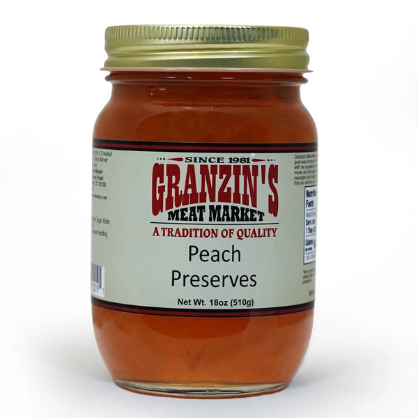 Granzin's Peach Preseres Granzin's Meat Market