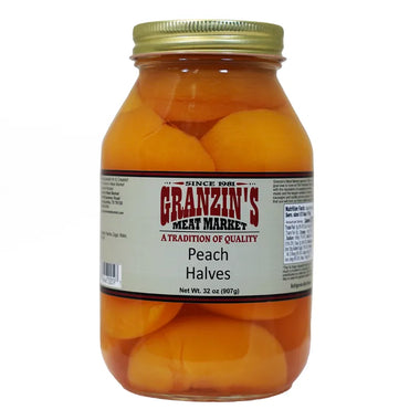 Granzin's Sweet Peach Halves