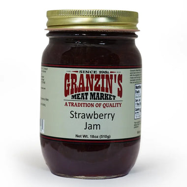 Granzin's Strawberry Jam 18oz.